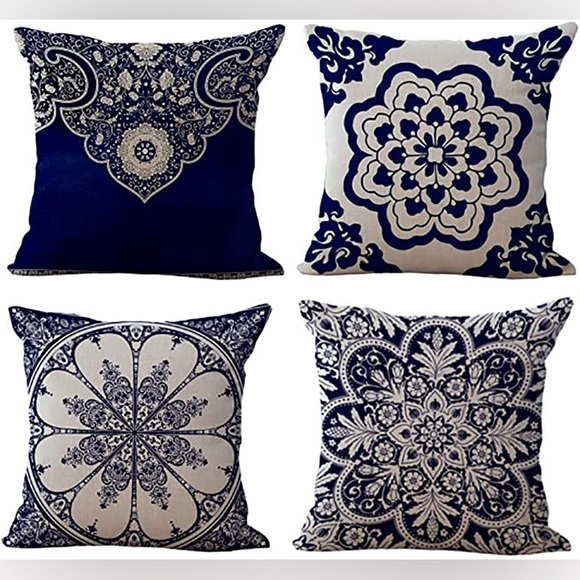 COTTON LINEN PILLOW COVERS (2) - Picture 3 of 11